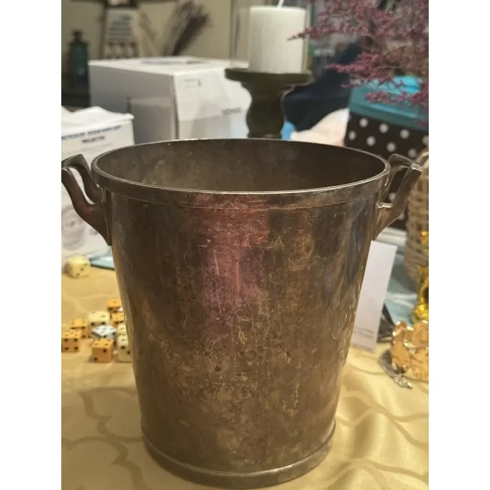 Art Deco Grand Silver Co Silver Plated Hotel Ware Champagne Ice Wine Bucket